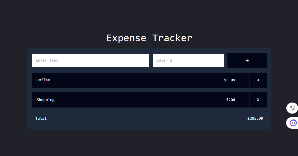 Next Js Expense Tracker App