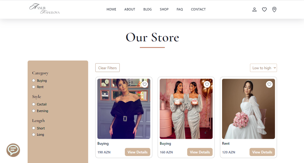 Atelier Website